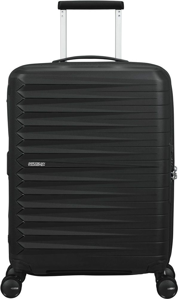 Чемодан American Tourister FastForward из полипропилена на 4-х колесах MI0*001 Flash Black (малый)
