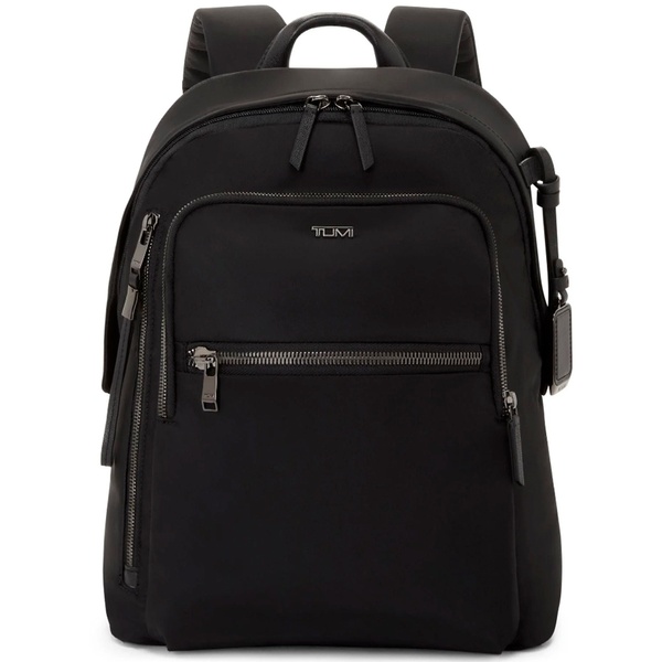 Women's backpack Tumi Voyageur Halsey with a compartment for a laptop up to 14" 0196601DGM Black