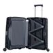 Suitcase American Tourister Lock'n'roll made of polypropylene on 4 wheels 06G*003 Jet Black (small)