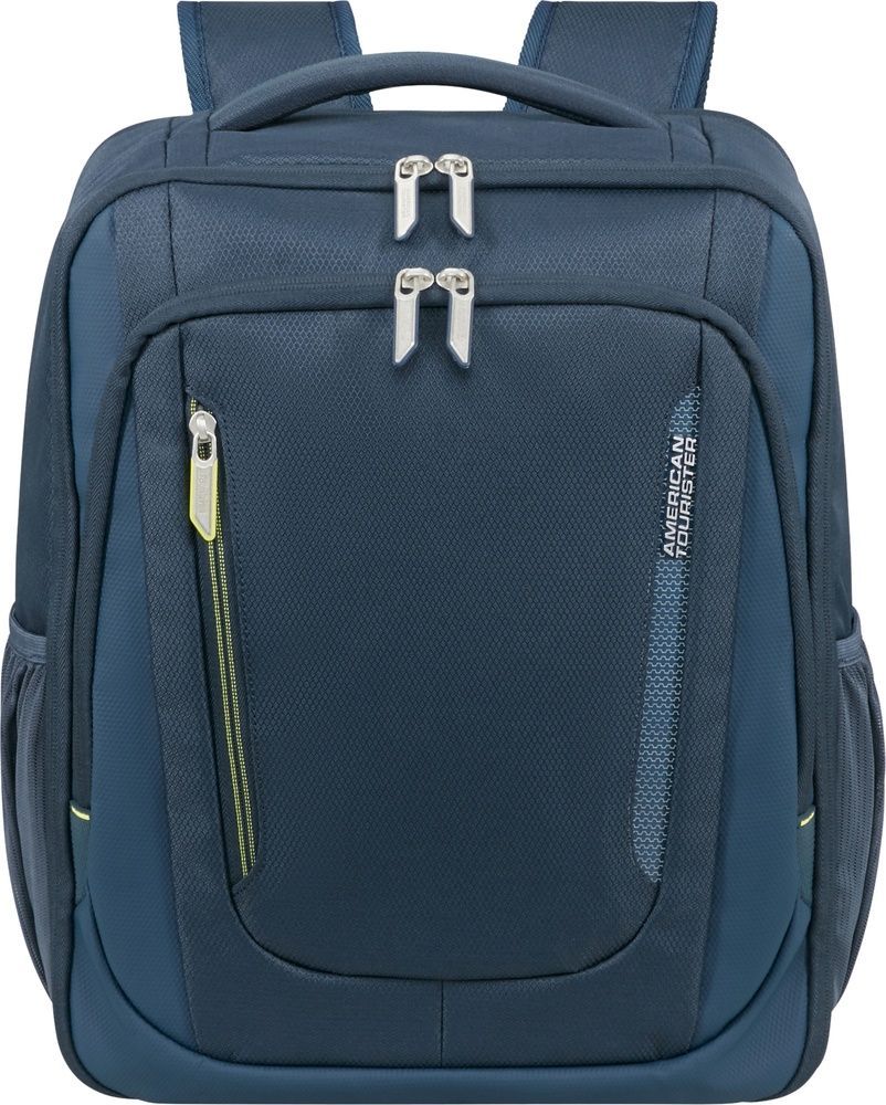 Рюкзак дорожній American Tourister Wanderlite MS для ручної поклажі в Wizz Air/Ryanair та ноутбука до 15,6" MJ6*008 Dark Navy