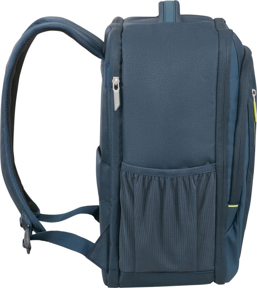 Рюкзак дорожній American Tourister Wanderlite MS для ручної поклажі в Wizz Air/Ryanair та ноутбука до 15,6" MJ6*008 Dark Navy