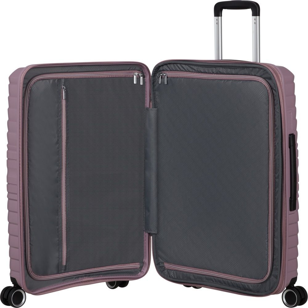 Чемодан American Tourister Flytwist из полипропилена на 4-х колесах MI1*002 Frosted Blush (средний)