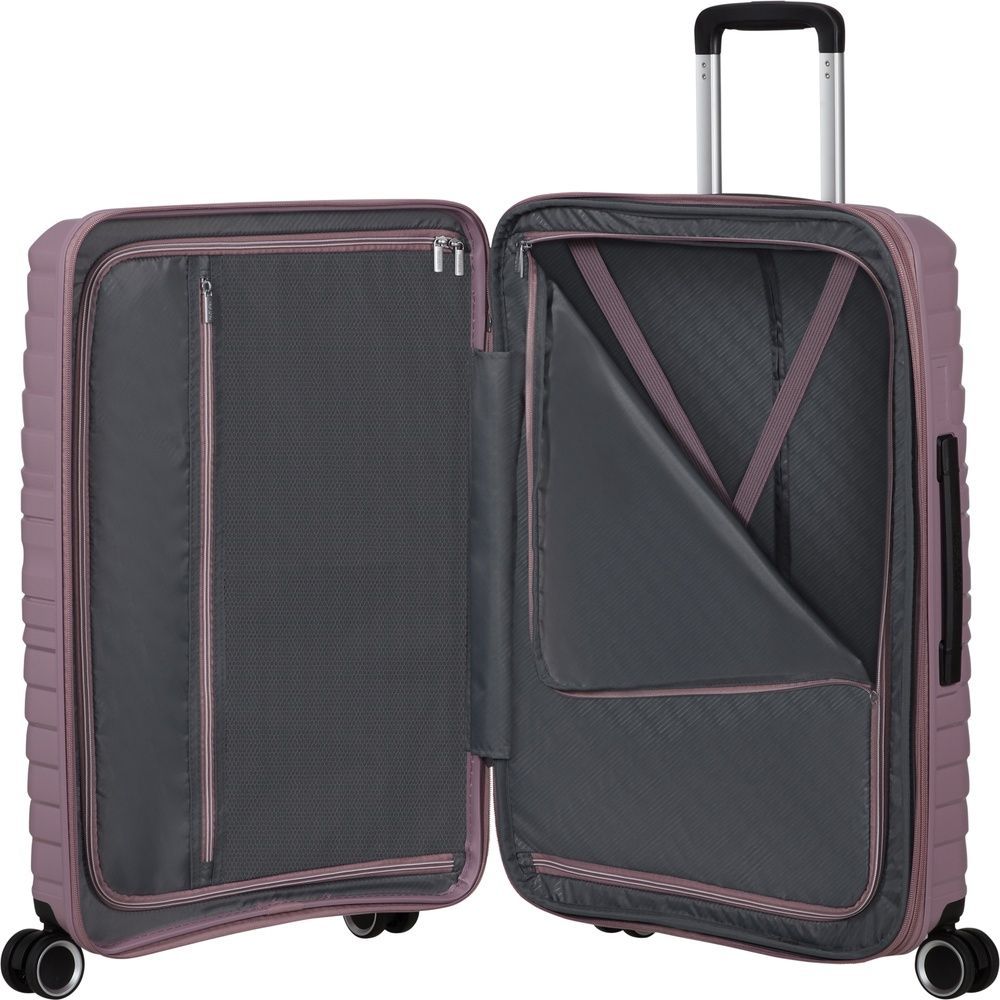 Чемодан American Tourister Flytwist из полипропилена на 4-х колесах MI1*002 Frosted Blush (средний)