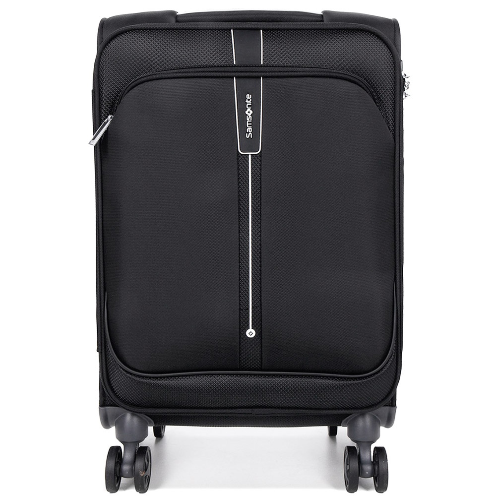 Suitcase Samsonite Popsoda textile on 4 wheels CT4*003 Black (small)