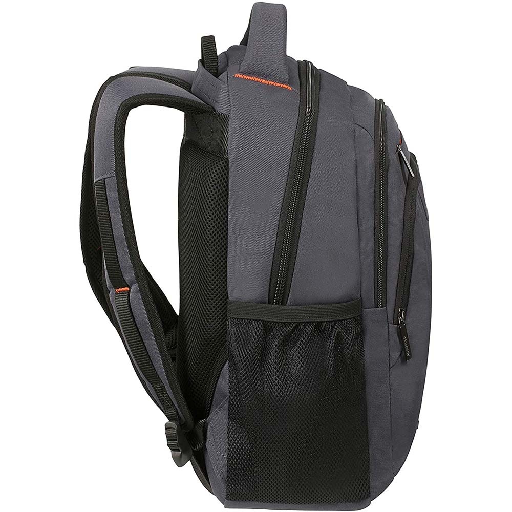 Casual backpack with compartment for laptop up to 14" American Tourister AT Work 33G*001 Gray Orange