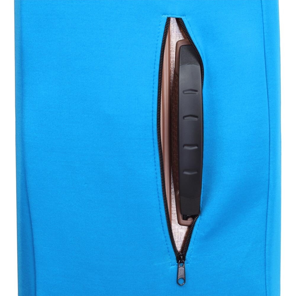 Універсальний захисний чохол для великої валізи 9001-3 Блакитний