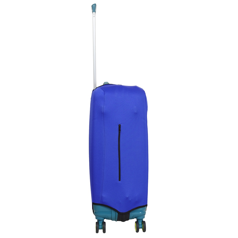 Universal protective cover for medium suitcase 9002-41 Electrician (bright blue)