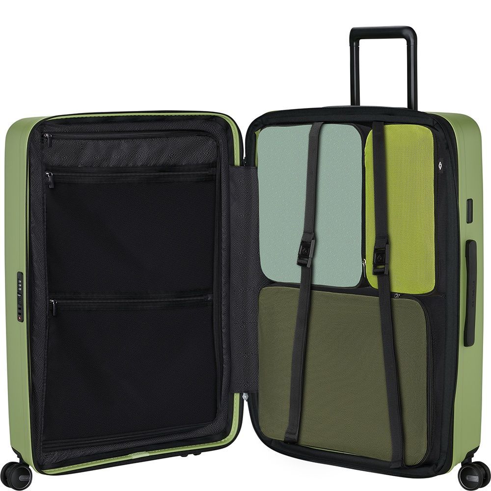 Чемодан Samsonite Restackd из полипропилена на 4-х колесах KO6*004 Wasabi (большой)