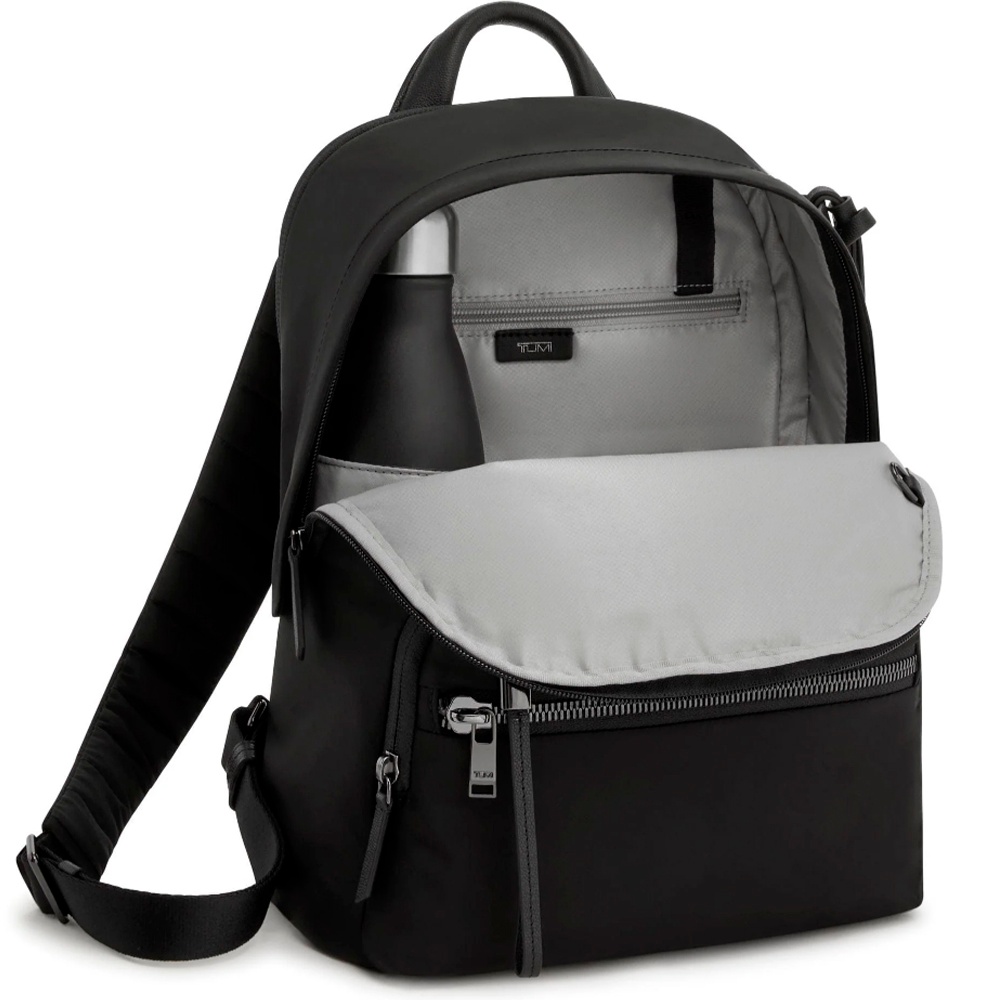 Women's backpack Tumi Voyageur Denver backpack with compartment for a laptop up to 12" 0196603DGM Black