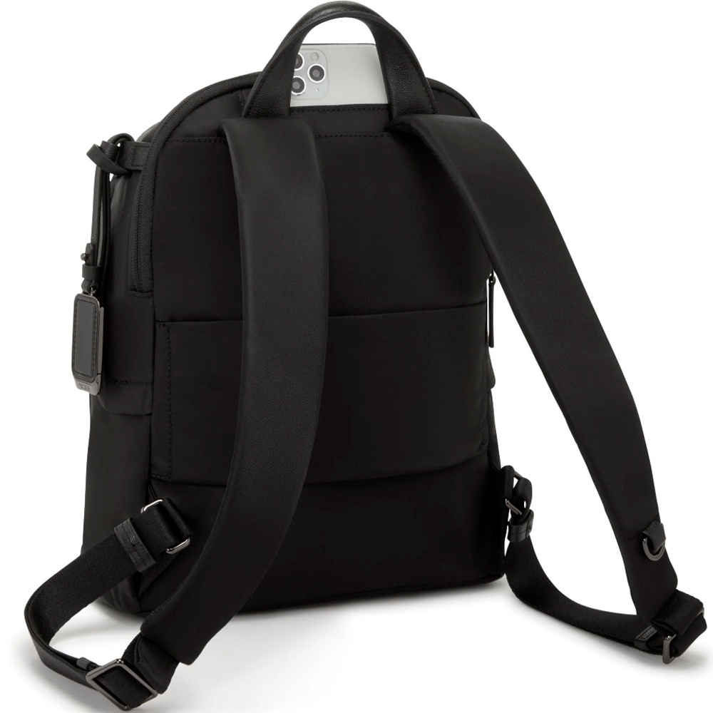 Women's backpack Tumi Voyageur Denver backpack with compartment for a laptop up to 12" 0196603DGM Black