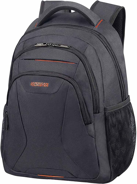 Casual backpack with compartment for laptop up to 14" American Tourister AT Work 33G*001 Gray Orange