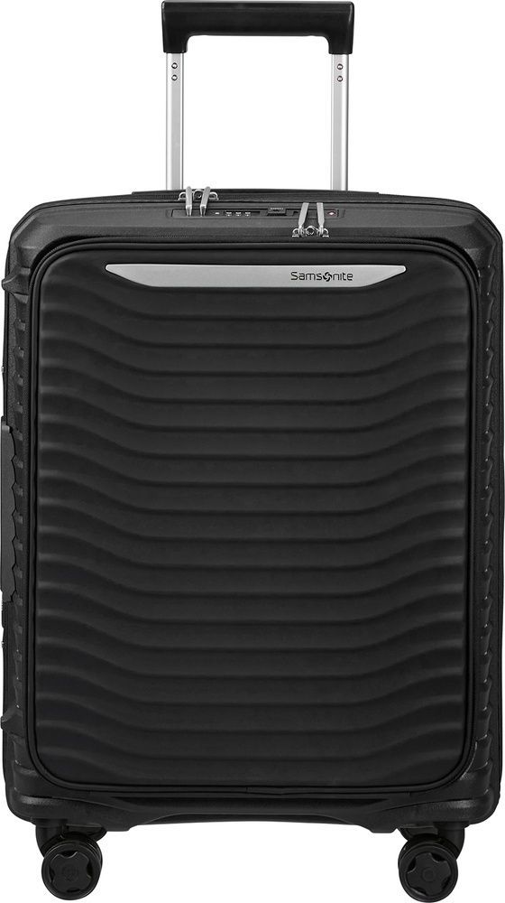 Чемодан Samsonite Upscape с отделением для ноутбука до 15,6" из полипропилена на 4-х колесах KJ1*007 Black (малый)