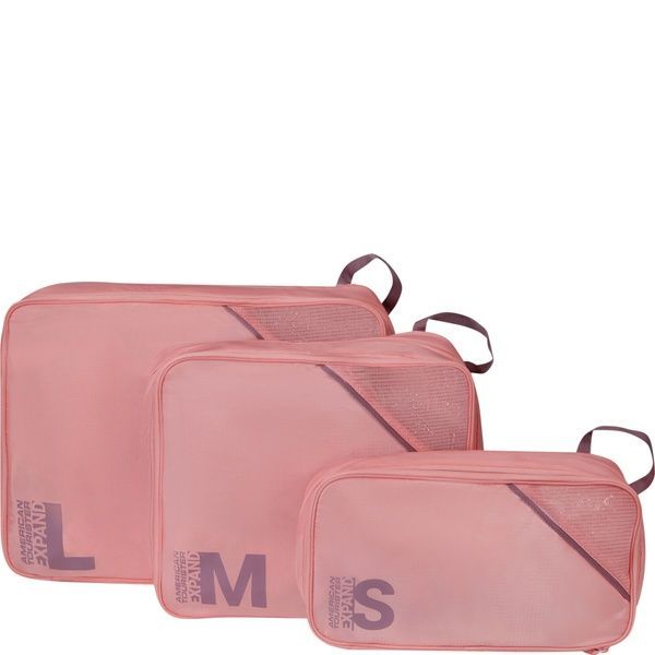 Набор органайзеров (3 шт) American Tourister Ta SML MF3*006;10 Pink/Mauve