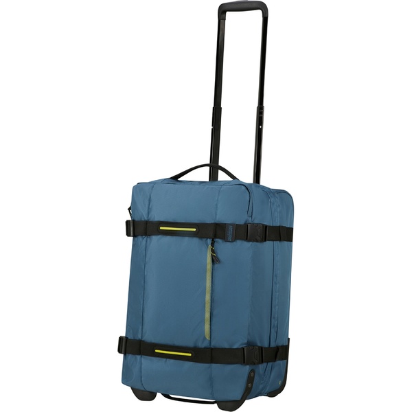 Travel bag on 2 wheels American Tourister Urban Track textile MD1*001 Coronet Blue (small)