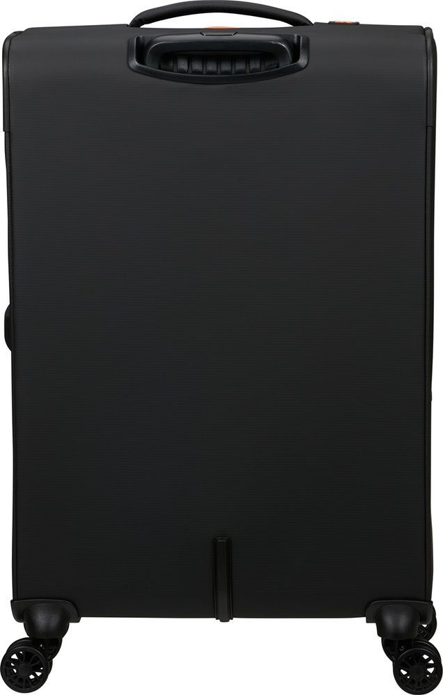Waterproof suitcase American Tourister Summerride textile on 4 wheels ME7*105;09 Black (medium)