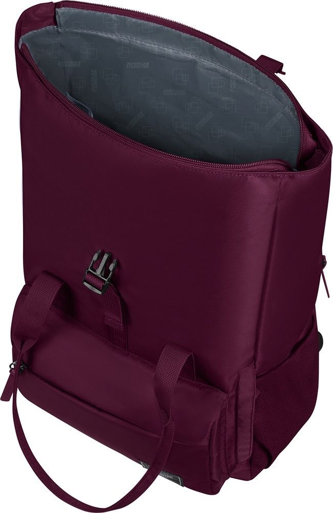 Women's backpack American Tourister Urban Groove with a compartment for a laptop up to 15.6" UG25 24G*057 Wild Cherry
