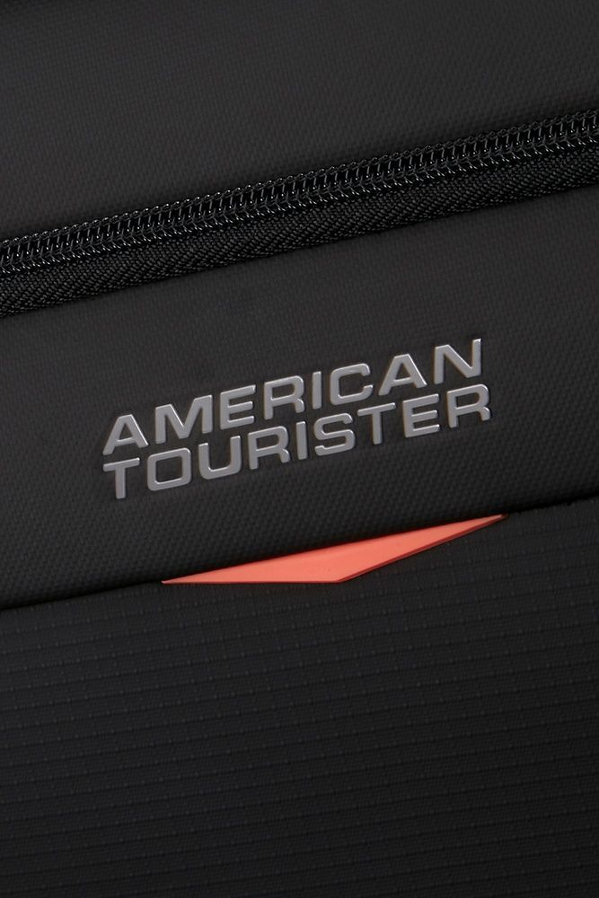 Waterproof suitcase American Tourister Summerride textile on 4 wheels ME7*105;09 Black (medium)