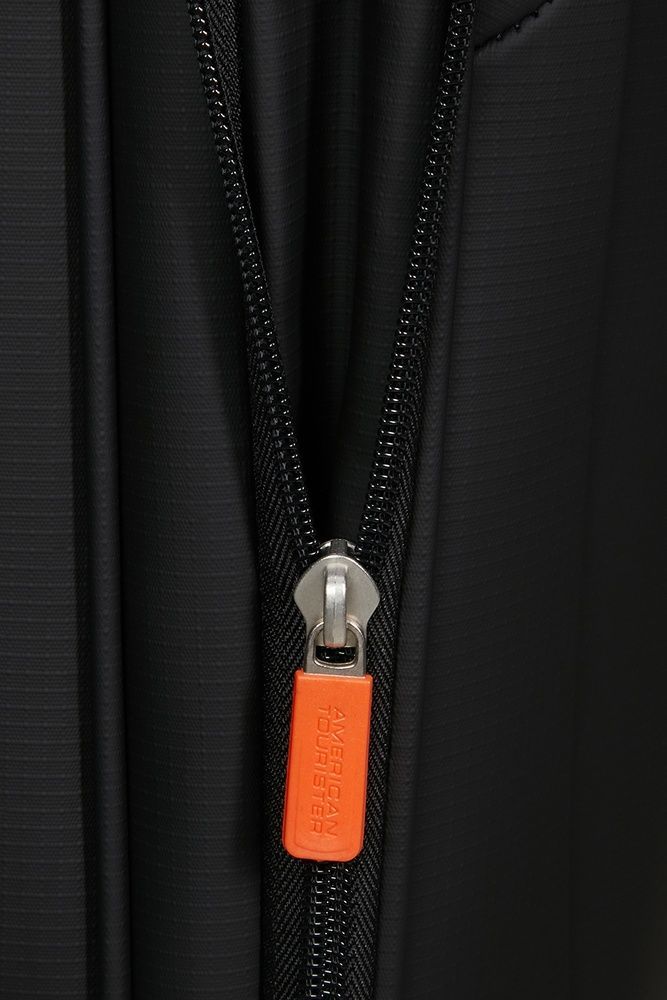 Waterproof suitcase American Tourister Summerride textile on 4 wheels ME7*105;09 Black (medium)