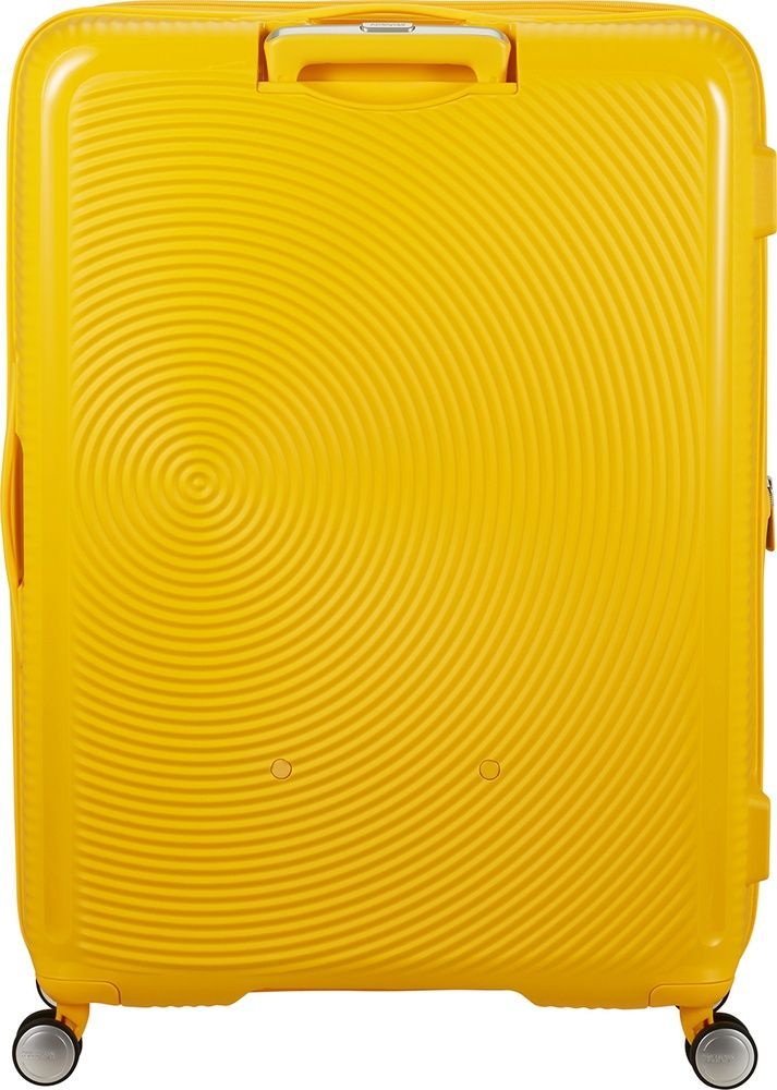 Валіза American Tourister Soundbox із поліпропілену на 4-х колесах 32G*009; Golden Yellow (гігант)