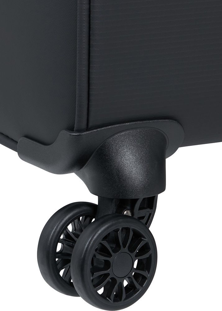 Waterproof suitcase American Tourister Summerride textile on 4 wheels ME7*105;09 Black (medium)