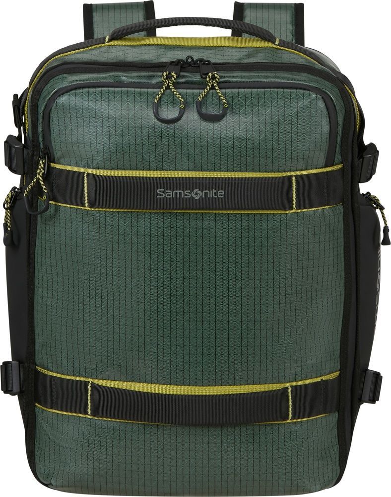 Travel backpack Samsonite Outtrax for hand luggage in Wizz Air/Ryanair and laptop up to 15.6" Underseat S KT6*007 Forest Green