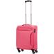 , Small (cabin size), 0-50 liters, 38 л, 40 x 55 x 20 см, 2,6 кг, from 2 to 3 kg, Single, Without extension, Pink