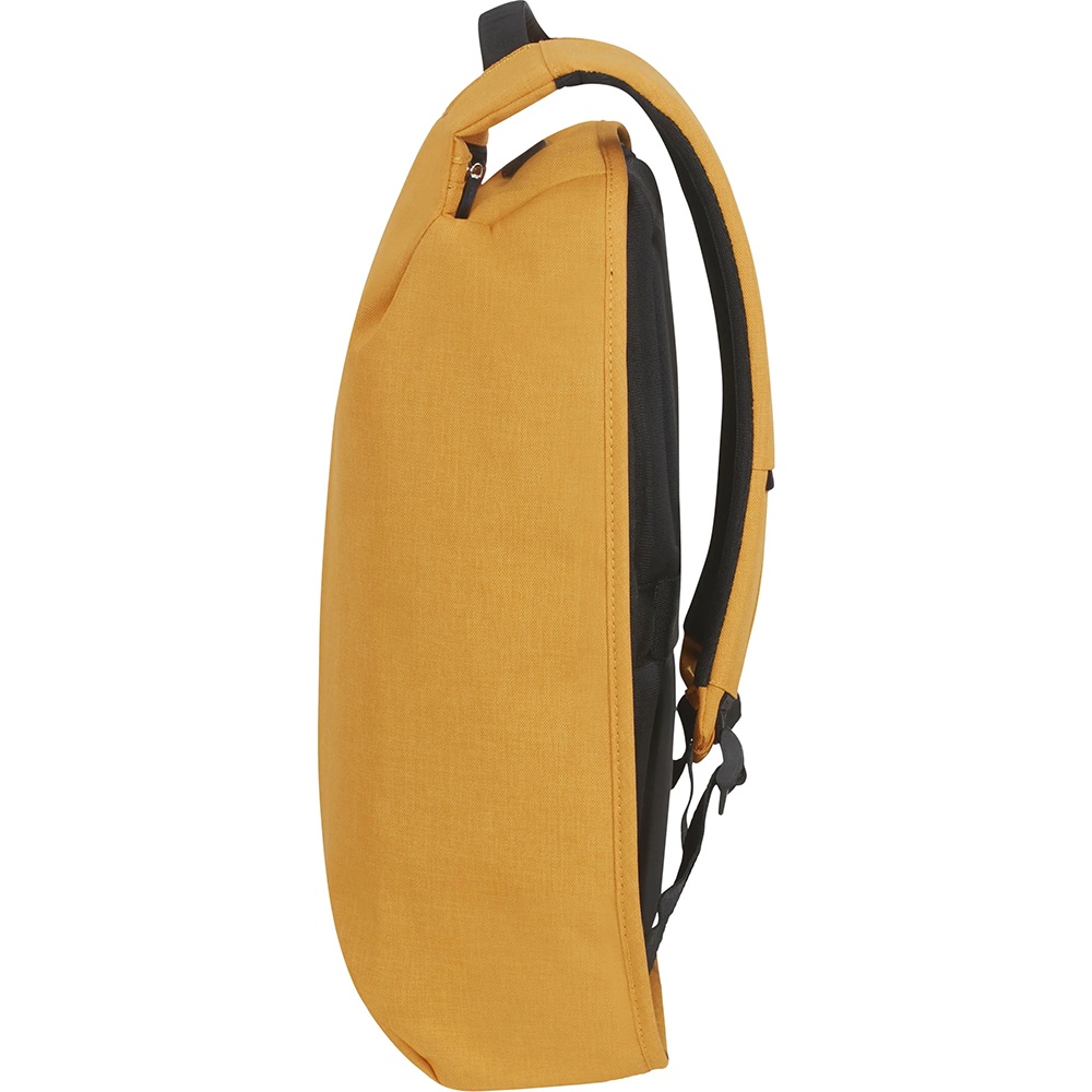 Anti-theft backpack with laptop compartment up to 15.6" Samsonite Securipak KA6*001 Sunset Yellow