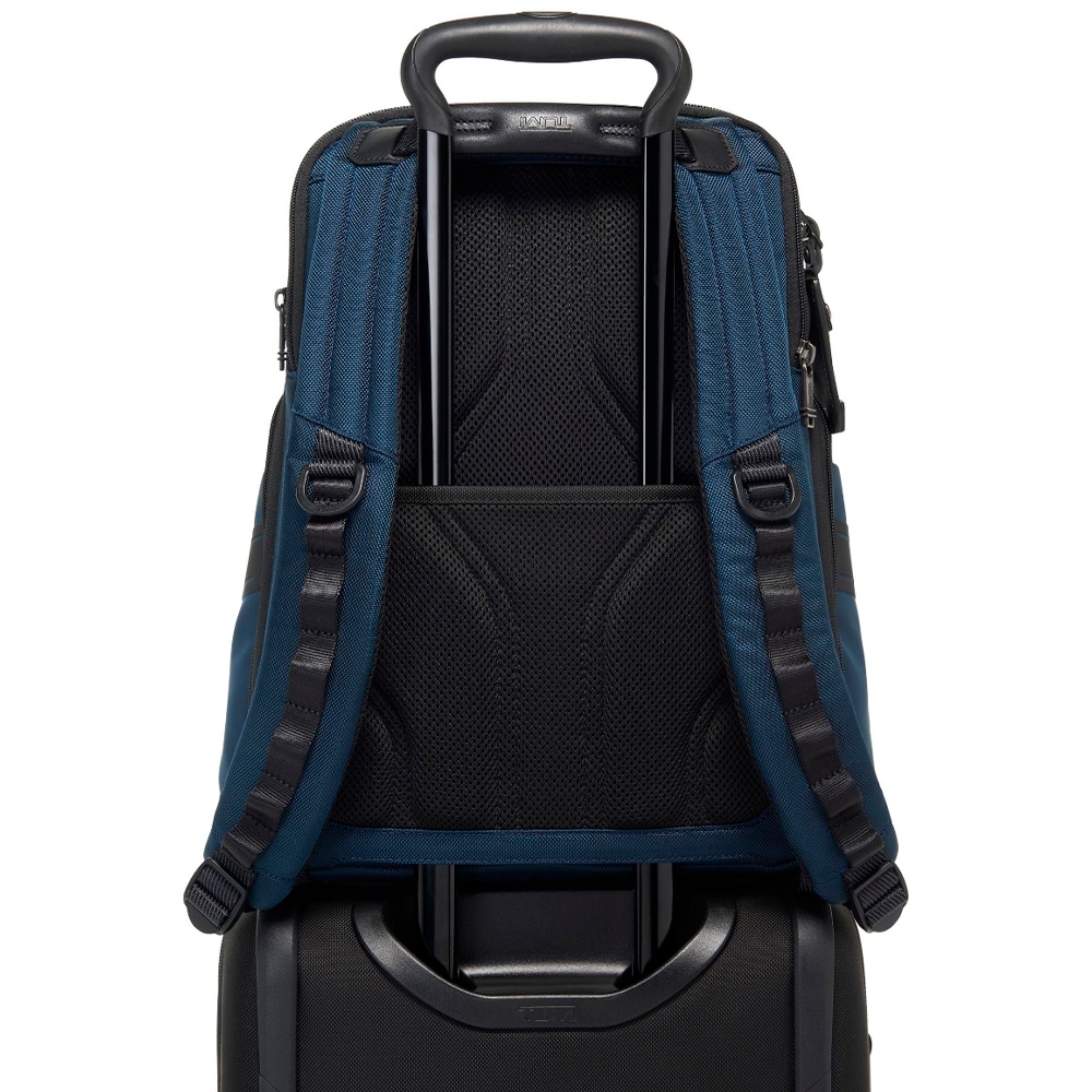 Рюкзак Tumi Alpha Bravo Navigation Backpack з відділенням для ноутбука до 15" та розширенням 0232793NVY Navy