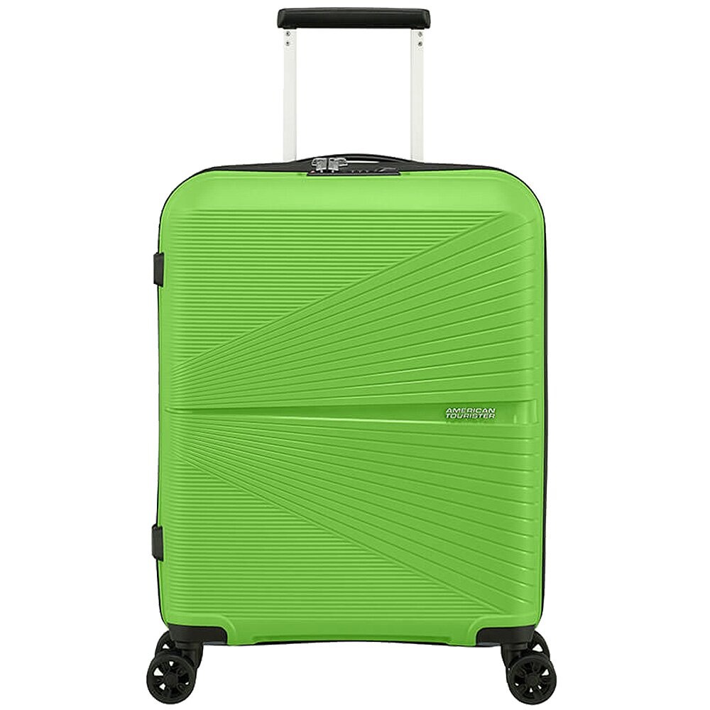 Ultralight suitcase American Tourister Airconic made of polypropylene on 4 wheels 88G * 001 Acid Green (small)