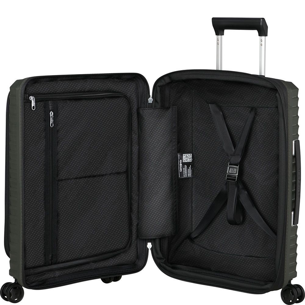 Валіза Samsonite Upscape з відділенням для ноутбука до 15,6" із поліпропілену на 4-х колесах KJ1*007 Climbing Ivy (мала)