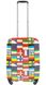 Универсальный защитный чехол для малого чемодана 8003-0413 Флаги мира