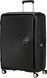 Suitcase American Tourister Soundbox made of polypropylene on 4 wheels 32G*009; Bass Black (extra large)