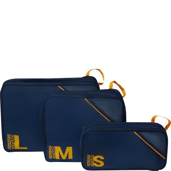 Набор органайзеров (3 шт) American Tourister Ta SML MF3*006;41 Navy/Orange