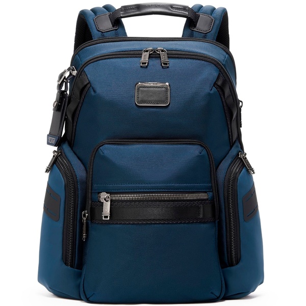 Backpack Tumi Alpha Bravo Navigation Backpack with laptop compartment up to 15" and expansion 0232793NVY Navy