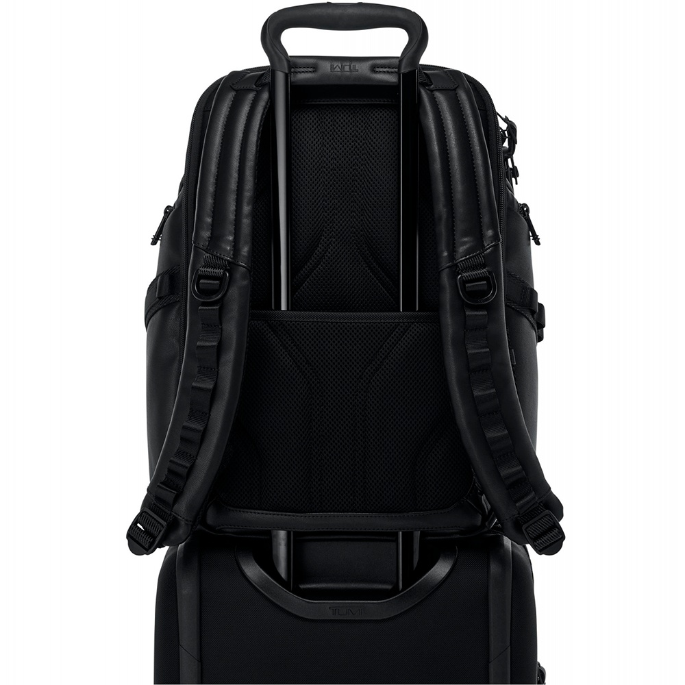 Рюкзак Tumi Alpha Bravo Search Backpack 15'' з натуральної шкіри 0932789DL Black