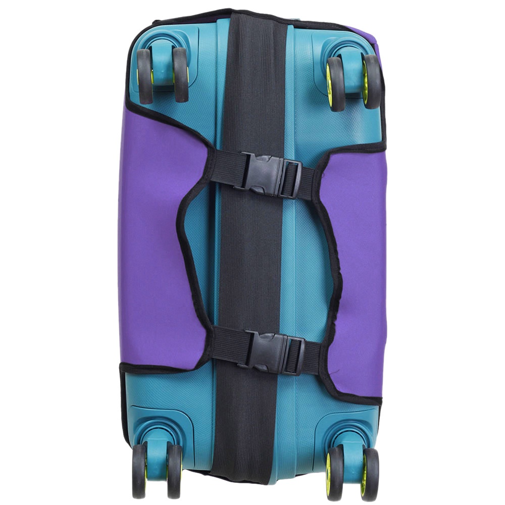 Универсальный защитный чехол для среднего чемодана 9002-55 Фиолетовый