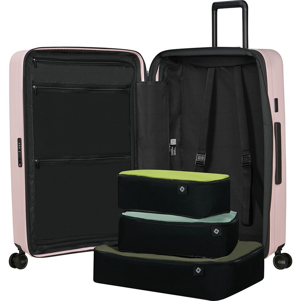 Чемодан Samsonite Restackd из полипропилена на 4-х колесах KO6*004 Rose (большой)