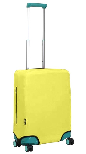 Universal protective cover for small suitcase 8003-11 bright yellow