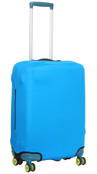 Универсальный защитный чехол для среднего чемодана 9002-3 Голубой