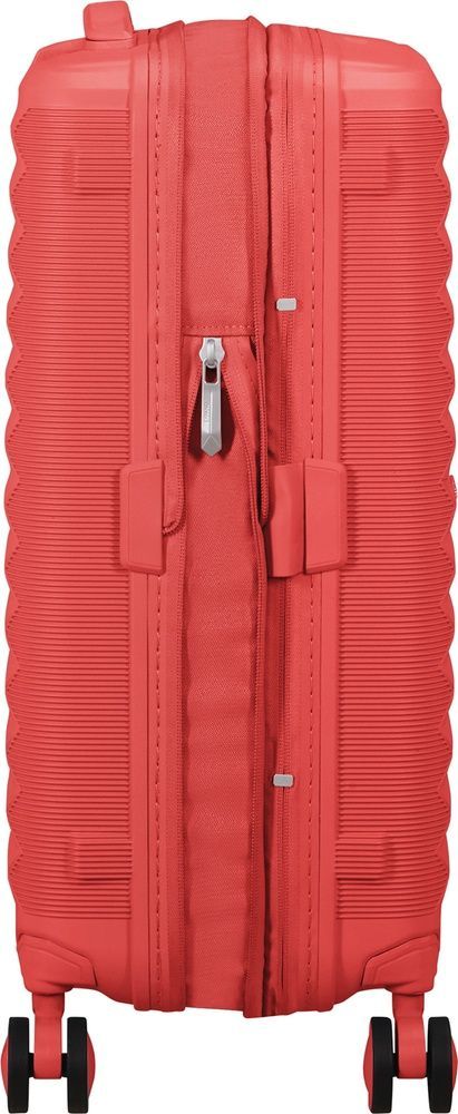Suitcase American Tourister FastForward made of polypropylene on 4 wheels MI0*001 Sunset Coral (small)