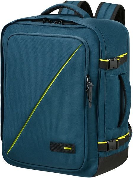 Рюкзак дорожній American Tourister Take2Cabin M з відділенням для ноутбука до 15,6" 91G*005 Harbor Blue