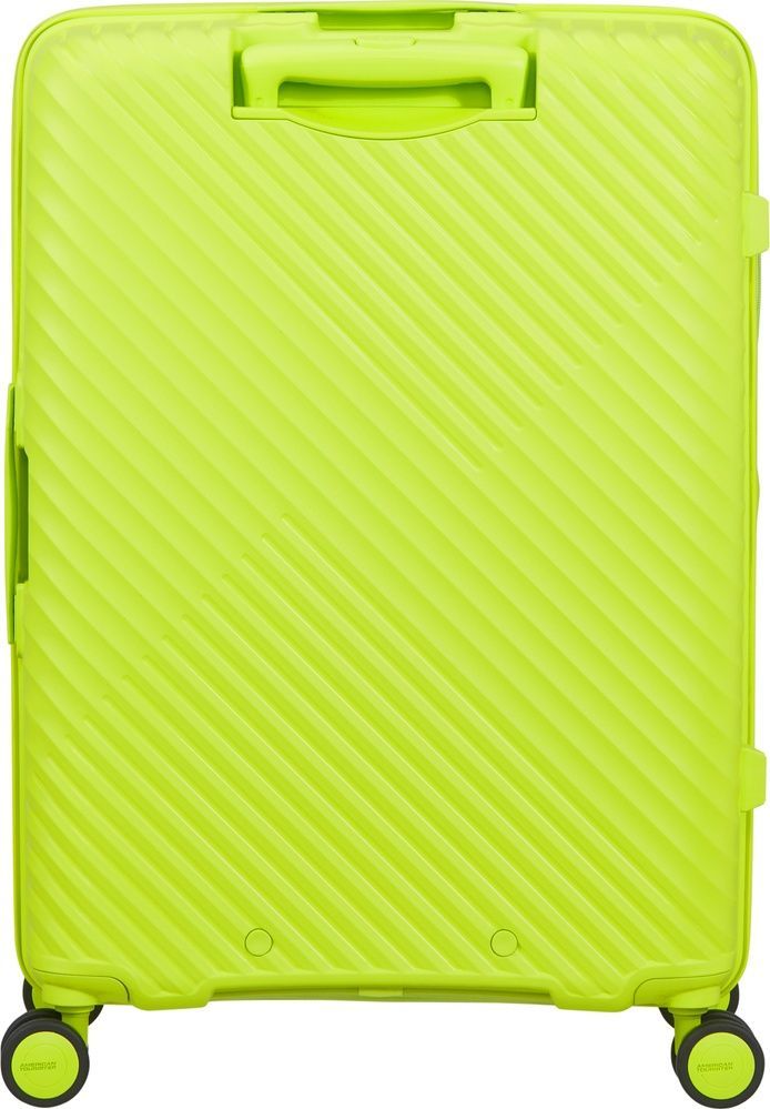 Suitcase American Tourister Diablast on 4 wheels made of polypropylene MK2*002;04 Hyper Lime (medium)