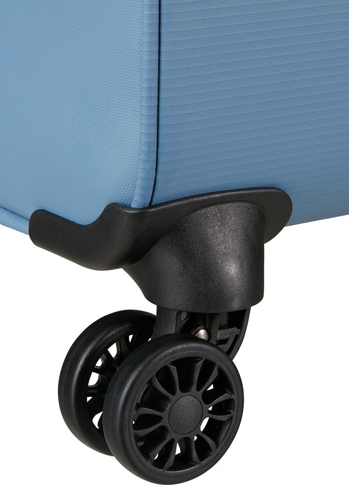 Водонепроникна валіза American Tourister Summerride текстильна на 4-х колесах ME7*105;11 Coronet Blue (середня)