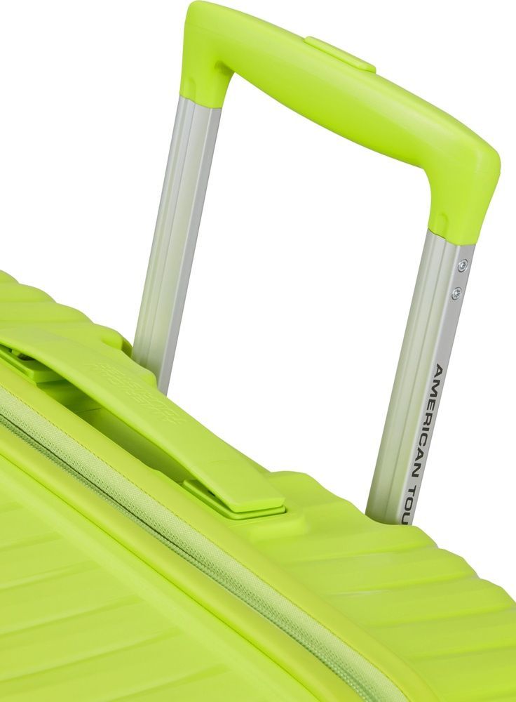 Suitcase American Tourister Diablast on 4 wheels made of polypropylene MK2*002;04 Hyper Lime (medium)