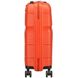 , Small (cabin size), 0-50 liters, 40 x 55 x 20 см, 2 кг, from 2 to 3 kg, Single, Without extension, Orange