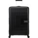 Suitcase American Tourister AeroStep made of polypropylene on 4 wheels MD8*002 Black (medium)