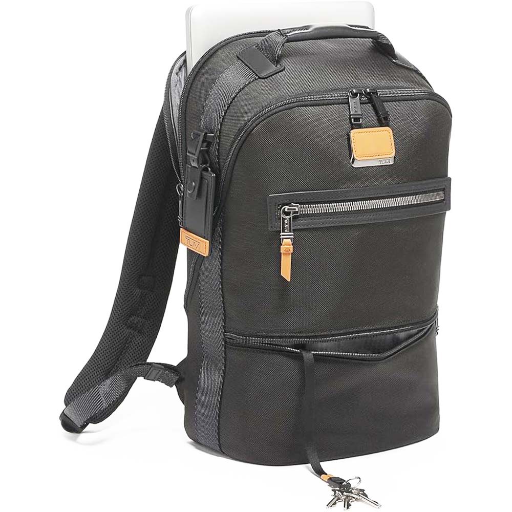 Backpack with laptop compartment up to 15" TUMI Alpha Bravo Essential 0232655D Black