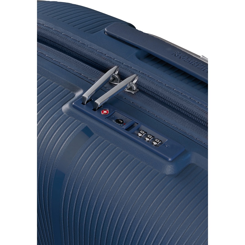 American Tourister Starvibe Ultralight Polypropylene Suitcase on 4 Wheels MD5*004 Navy (Large)