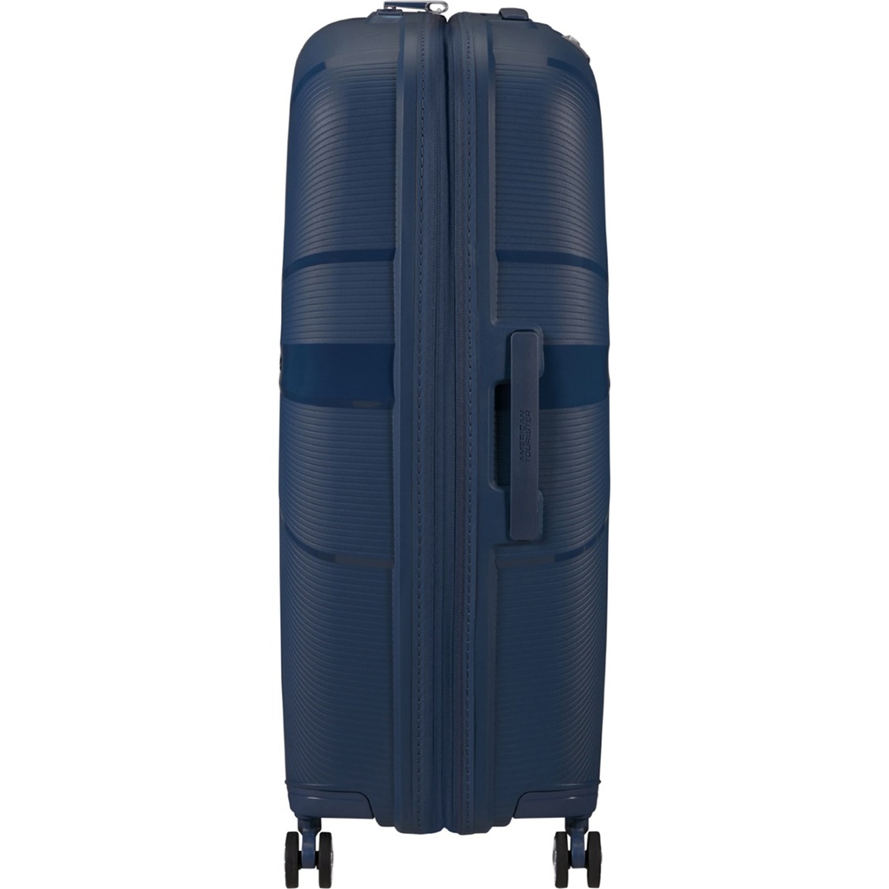 Ультралегка валіза American Tourister Starvibe із поліпропилена на 4-х колесах MD5*004 Navy (велика)