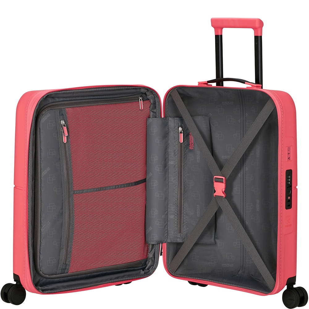 American Tourister Dashpop polypropylene suitcase on 4 wheels MG5*001;90 Sugar Pink (small)